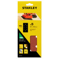 Slippapper med hål K120 5-pack Stanley